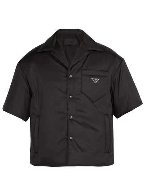 prada padded shirt|prada shirts for men.